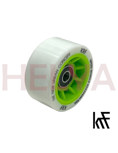 RUEDA KRF PATIN QUAD CHRONOS 62X30MM 92A VERDE LIMA (8UDS)