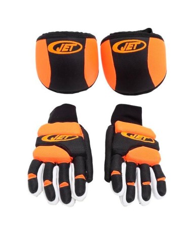 Pack JET de guantes y rodilleras económico Reflex